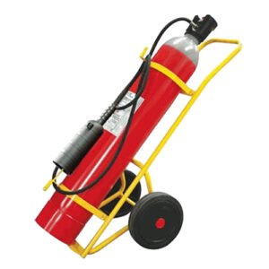 30 Kg Karbondioksitli CO₂ Yangın Söndürme Tüpü – Endüstriyel Portatif Model