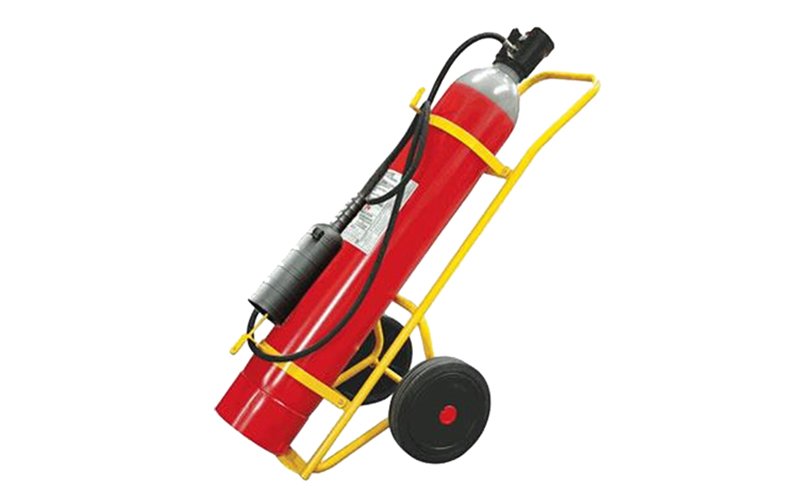 30 Kg Karbondioksitli CO₂ Yangın Söndürme Tüpü – Endüstriyel Portatif Model