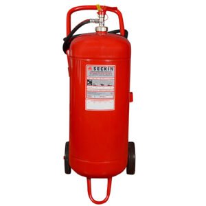 50 Kg Tekerlekli Endüstriyel ABC Yangın Söndürme Tüpü