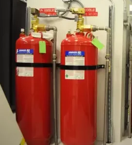 FM-200 Gazlı Yangın Söndürme Sistemi – Elektronik Ortamlar için Güvenli Söndürme