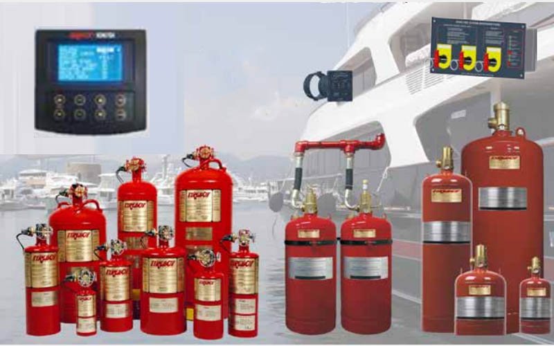 Fireboy-Xintex Deniz ve Endüstriyel Otomatik Yangın Söndürme Sistemleri