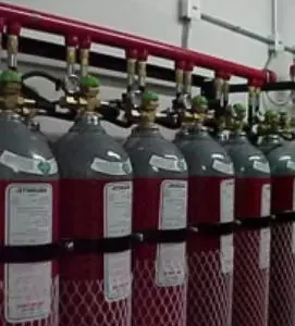 IG-541 Inert Gazlı Yangın Söndürme Sistemi – Doğal Gazlı Çevre Dostu Söndürme