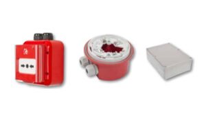 IP korumalı yangın alarm butonu ve ekipmanları