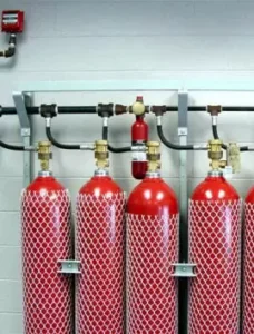 Karbondioksit CO2 Gazlı Yangın Söndürme Sistemi – Kimyasal Alanlar için Güvenli Söndürme