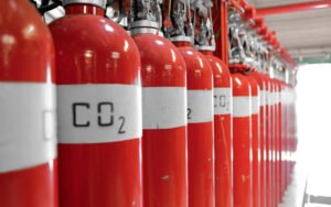 Karbondioksitli Gazlı Yangın Söndürme Sistemi – CO₂ silindirleri