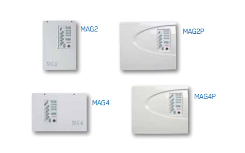 MAG serisi konvansiyonel yangın alarm panelleri