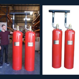 Novec 1230 Çift Silindirli Gazlı Yangın Söndürme Sistemi – Endüstriyel kullanım için