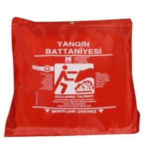 Cam elyaflı yangın battaniyesi duvar tipi