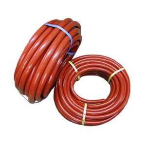 Yarı sert kırmızı yangın hortumu rulo halde